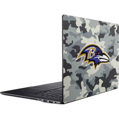 NFL Baltimore Ravens Camo Ativ Book 9 (15.6in 2014) Skin