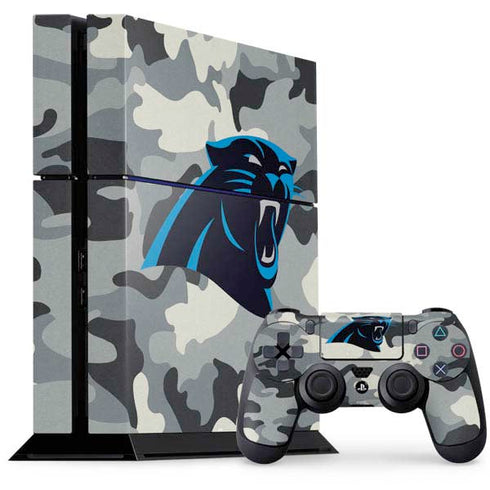 NFL Carolina Panthers Camo PS4 Console and Controller Bundle Skin