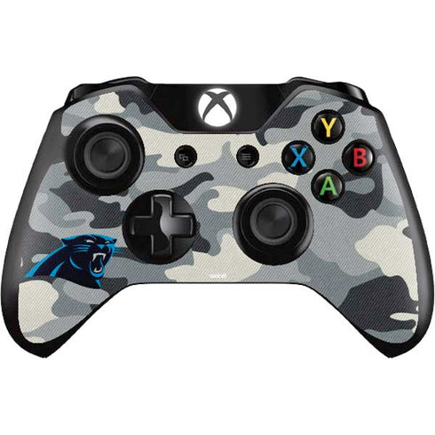 NFL Carolina Panthers Camo Xbox One Controller Skin