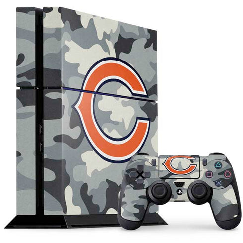 NFL Chicago Bears Camo PS4 Console and Controller Bundle Skin