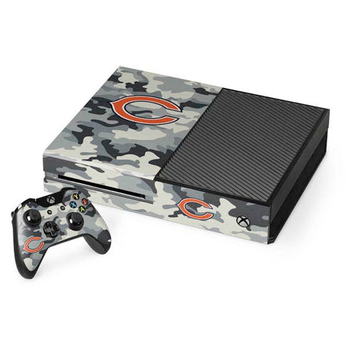NFL Chicago Bears Camo Xbox One Console and Controller Bundle Skin