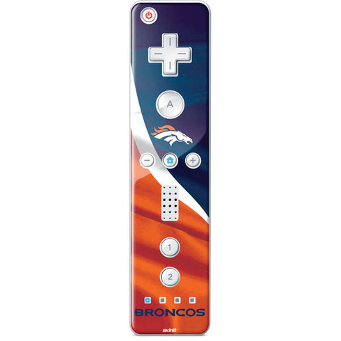 NFL Denver Broncos Wii Remote Controller Skin