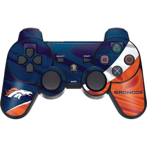 NFL Denver Broncos PS3 Dual Shock wireless controller Skin