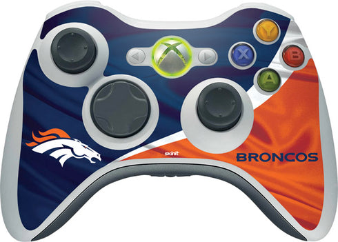 NFL Denver Broncos Xbox 360 Wireless Controller Skin