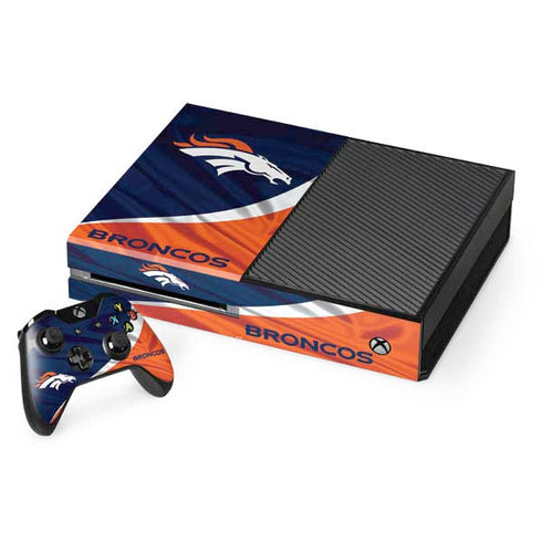 NFL Denver Broncos Xbox One Console and Controller Bundle Skin