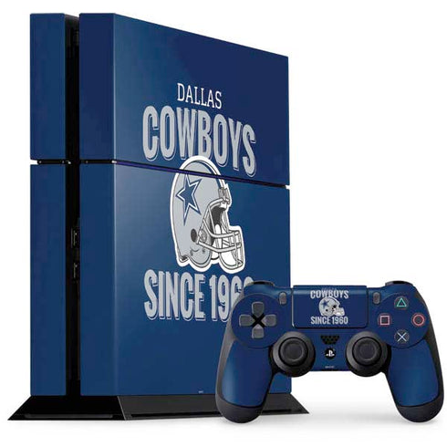 NFL Dallas Cowboys Helmet PS4 Console and Controller Bundle Skin