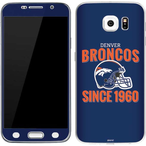 NFL Denver Broncos Helmet Galaxy S7 Skin