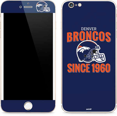 NFL Denver Broncos Helmet iPhone 6/6s Plus Skin