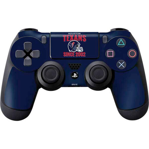 NFL Houston Texans Helmet PS4 Controller Skin