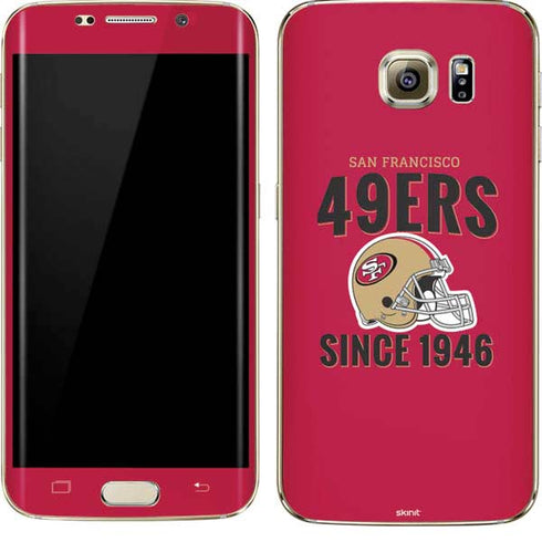 NFL San Francisco 49ers Helmet Galaxy S7 Edge Skin