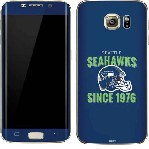 NFL Seattle Seahawks Helmet Galaxy S7 Edge Skin