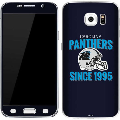 NFL Carolina Panthers Helmet Galaxy S7 Skin
