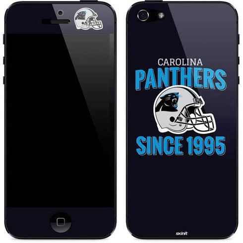 NFL Carolina Panthers Helmet iPhone 5/5s/5SE Skin
