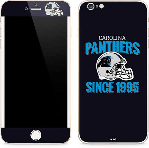 NFL Carolina Panthers Helmet iPhone 6/6s Plus Skin