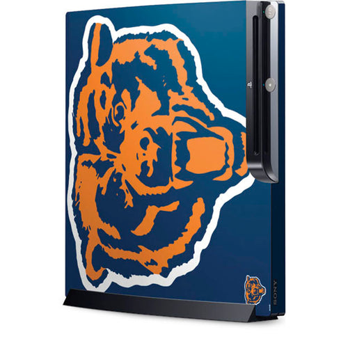 NFL Chicago Bears Retro Logo Playstation 3 & PS3 Slim Skin