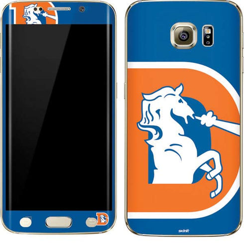 NFL Denver Broncos Retro Logo Galaxy S7 Edge Skin