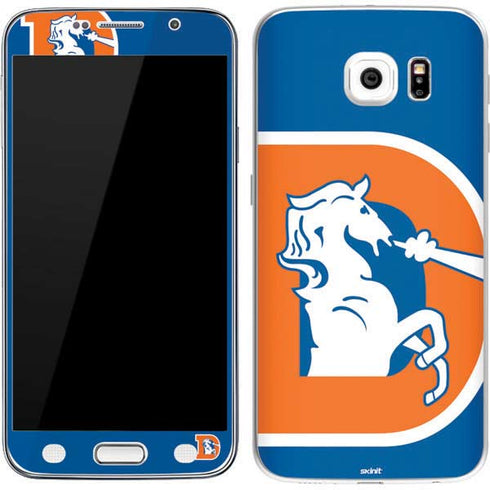 NFL Denver Broncos Retro Logo Galaxy S7 Skin