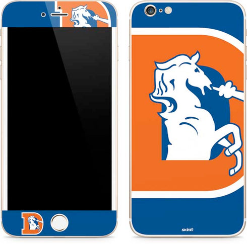 NFL Denver Broncos Retro Logo iPhone 6/6s Plus Skin