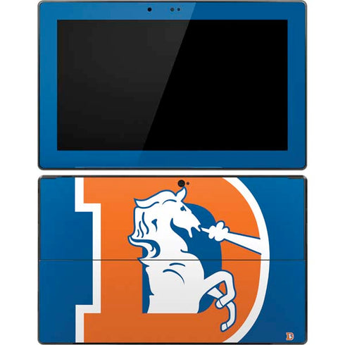 NFL Denver Broncos Retro Logo Surface Pro Tablet Skin