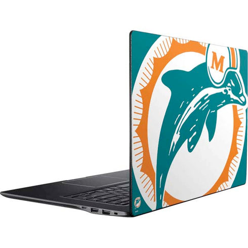 NFL Miami Dolphins Retro Logo Ativ Book 9 (15.6in 2014) Skin