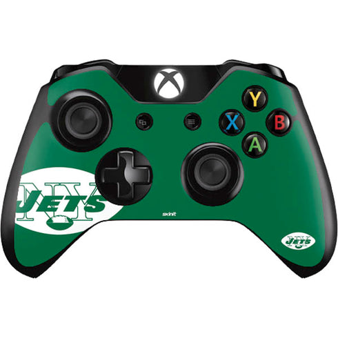 NFL New York Jets Retro Logo Xbox One Controller Skin
