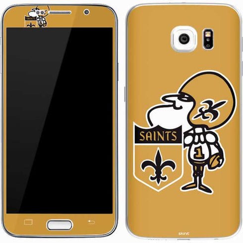 NFL New Orleans Saints Retro Logo Galaxy S7 Skin