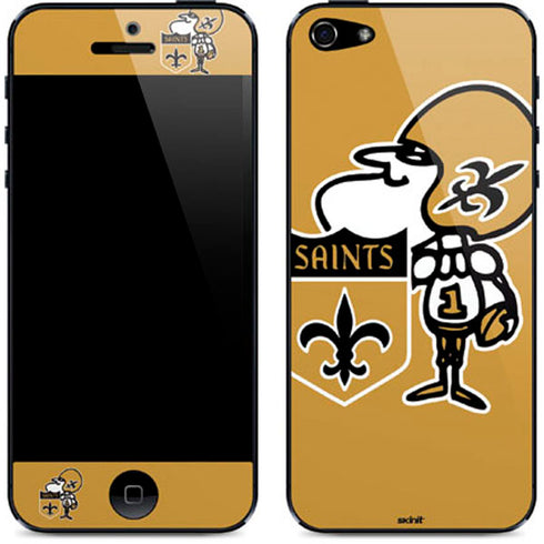 NFL New Orleans Saints Retro Logo iPhone 5/5s/5SE Skin