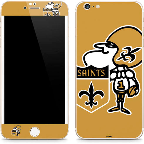 NFL New Orleans Saints Retro Logo iPhone 6/6s Plus Skin