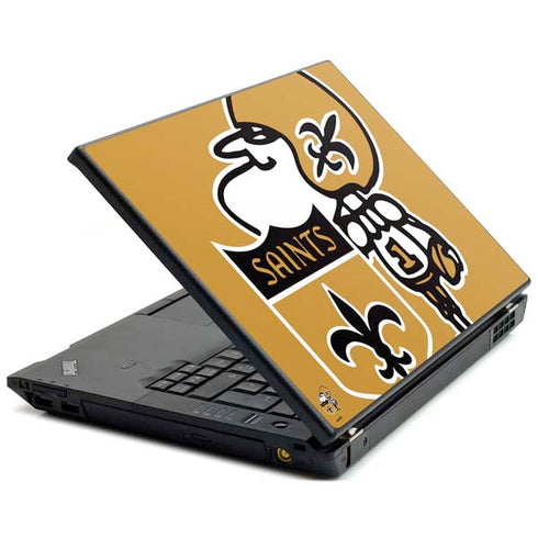 NFL New Orleans Saints Retro Logo Lenovo T420 Skin