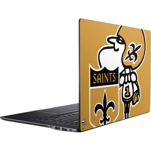 NFL New Orleans Saints Retro Logo Ativ Book 9 (15.6in 2014) Skin