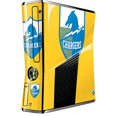 NFL Los Angeles Chargers Retro Logo Xbox 360 Slim (2010) Skin