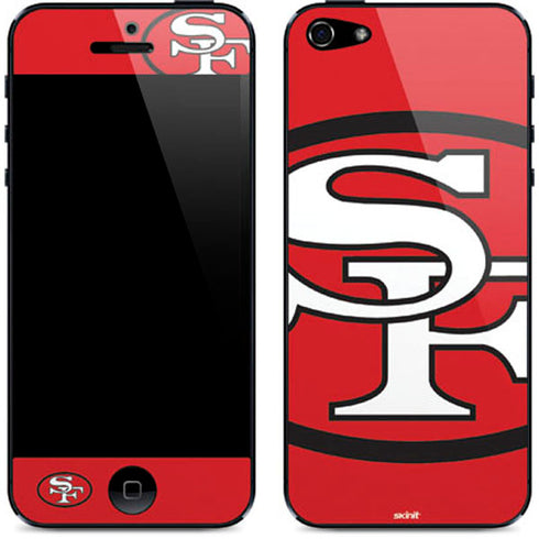 NFL San Francisco 49ers Retro Logo iPhone 5/5s/5SE Skin
