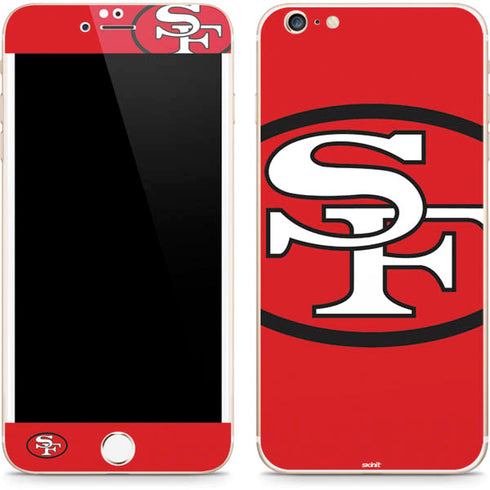 NFL San Francisco 49ers Retro Logo iPhone 6/6s Plus Skin