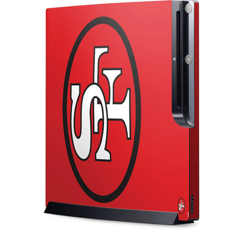 NFL San Francisco 49ers Retro Logo Playstation 3 & PS3 Slim Skin