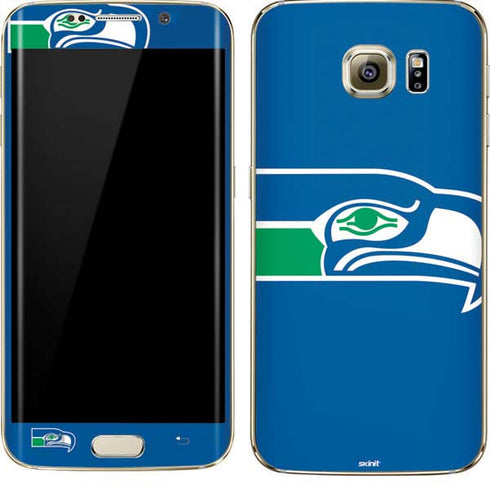 NFL Seattle Seahawks Retro Logo Galaxy S7 Edge Skin