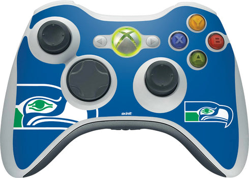NFL Seattle Seahawks Retro Logo Xbox 360 Wireless Controller Skin