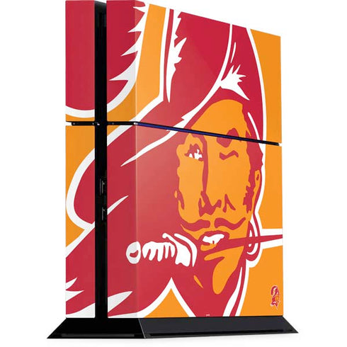 NFL Tampa Bay Buccaneers Retro Logo PS4 Console Skin