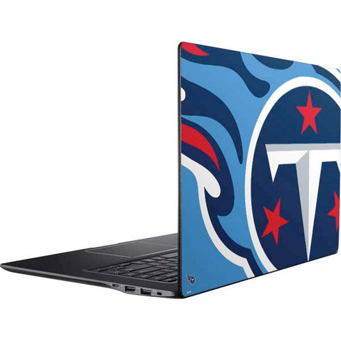 NFL Tennessee Titans Large Logo Ativ Book 9 (15.6in 2014) Skin
