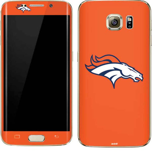 NFL Denver Broncos Large Logo Galaxy S7 Edge Skin