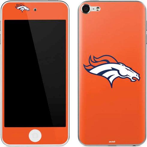 NFL Denver Broncos Large Logo Apple iPod Skin