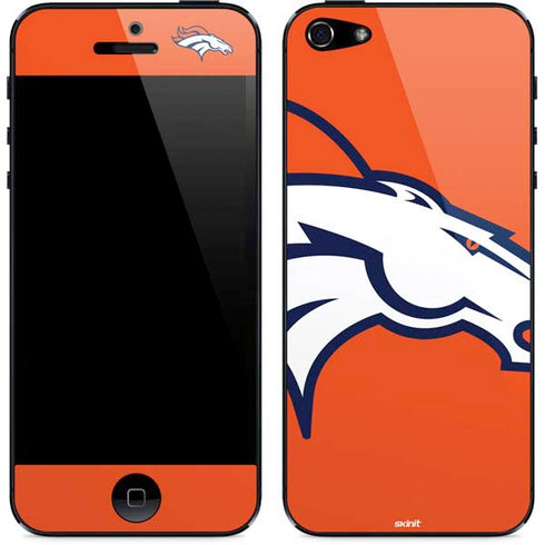 NFL Denver Broncos Large Logo iPhone 5/5s/5SE Skin