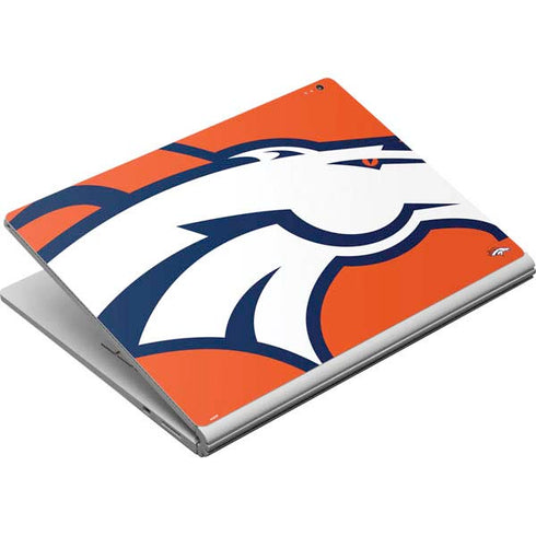 NFL Denver Broncos Large Logo Surface Book Skin