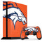 NFL Denver Broncos Large Logo PS4 Console and Controller Bundle Skin