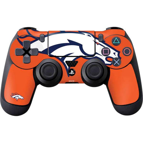 NFL Denver Broncos Large Logo PS4 Controller Skin