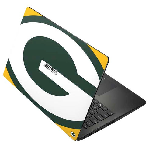 NFL Green Bay Packers Large Logo Asus X502CA 15.6 Skin