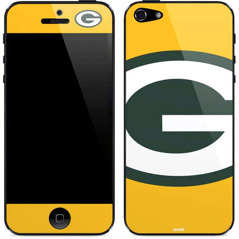 NFL Green Bay Packers Large Logo iPhone 5/5s/5SE Skin