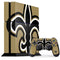 NFL New Orleans Saints Large Logo PS4 Console and Controller Bundle Skin