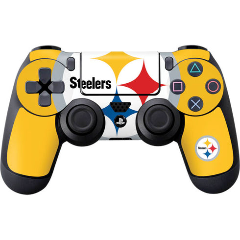 NFL Pittsburgh Steelers Large Logo PS4 Controller Skin