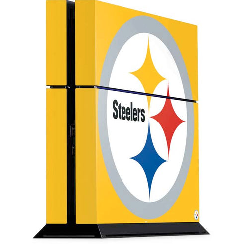 NFL Pittsburgh Steelers Large Logo PS4 Console Skin