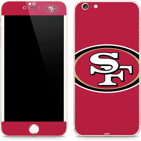 NFL San Francisco 49ers Large Logo iPhone 6/6s Plus Skin